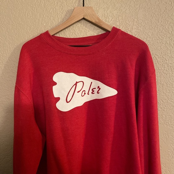 Poler Red Crewneck - Picture 3 of 3